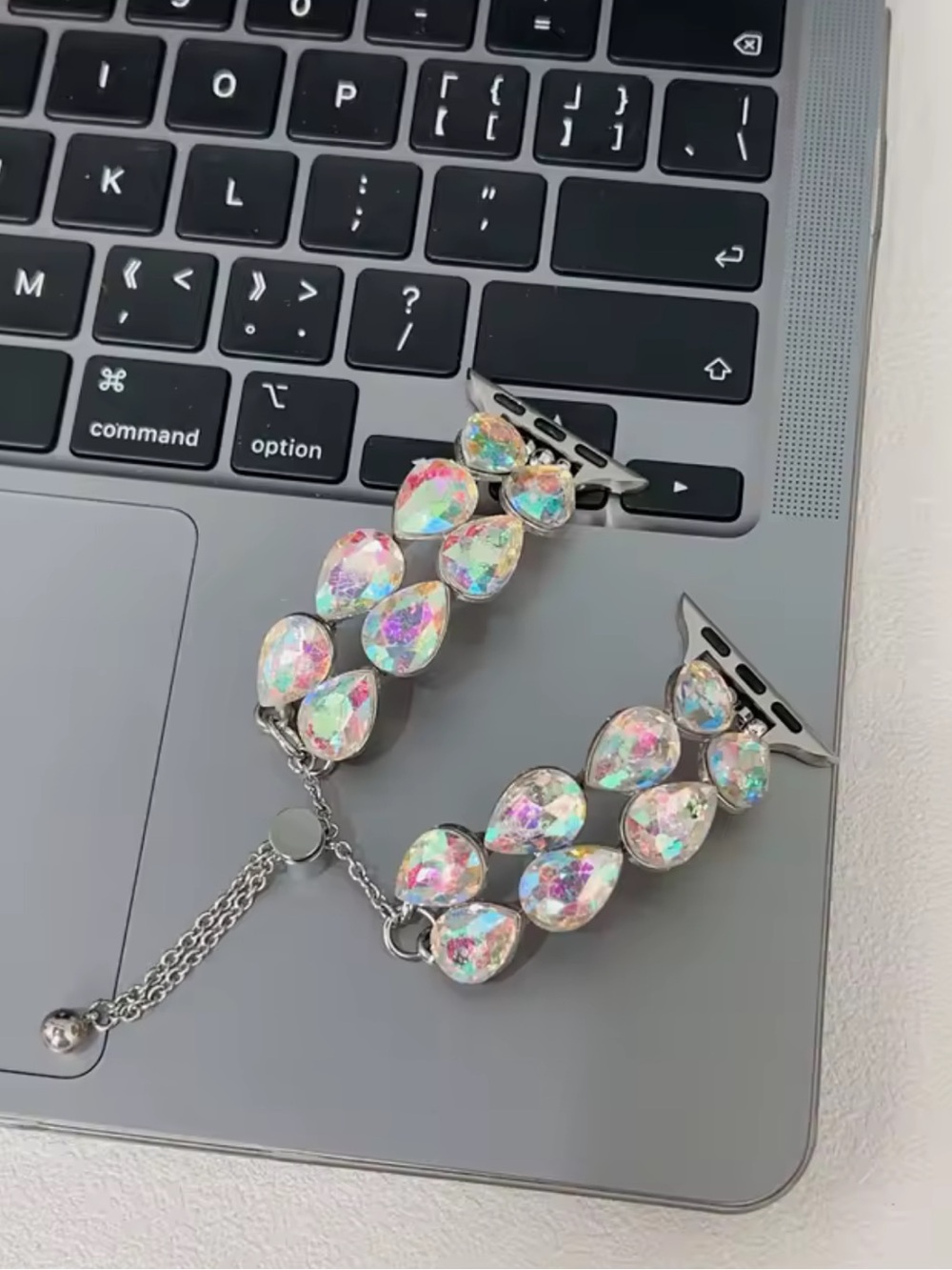 New Water droplet Bracelet For Apple Watch band
Series 10/9/8/7 40-49mm